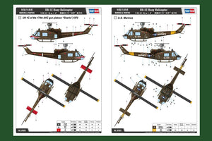 Hobby Boss 85803 UH-1C Huey Helicopter 1/48 – obrázek 3