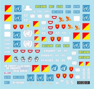 Star Decals 35-C1391 Ferrets in Cyprus # 2. Canadian UNFICYP Ferret Mk 1 and Mk 2 1/35 – image 2