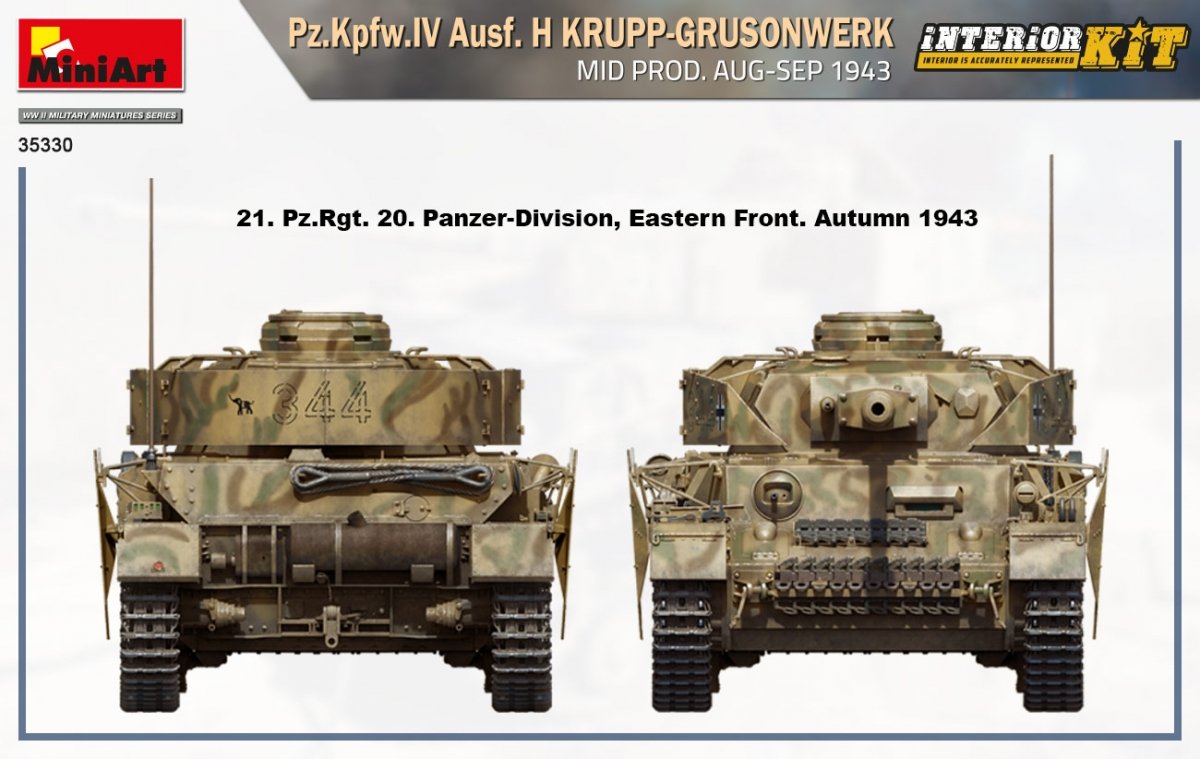 MiniArt 35330 Pz.Kpfw. IV Ausf. H Krupp-Grusonwerk 1/35 – image 5