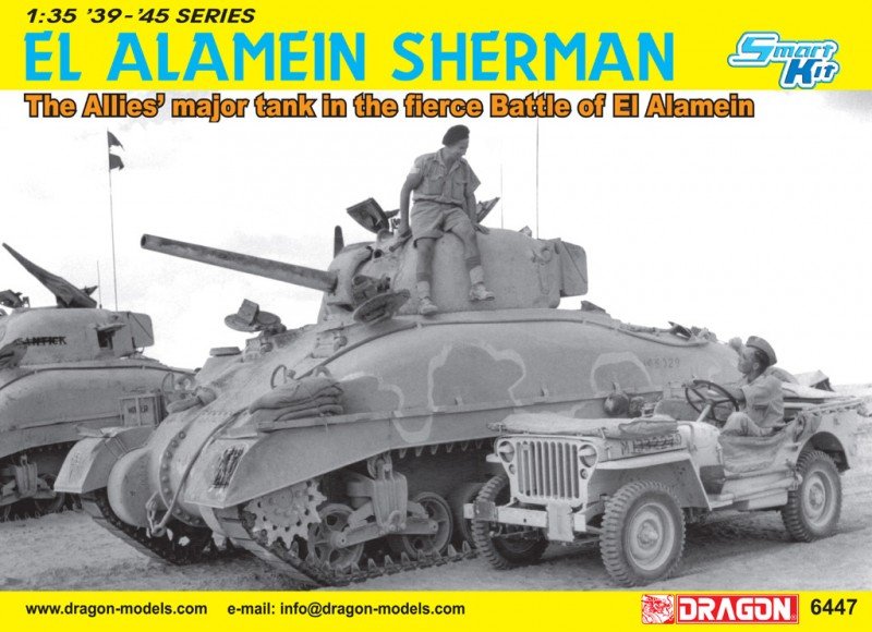 Dragon 6447 El Alamein Sherman 1/35