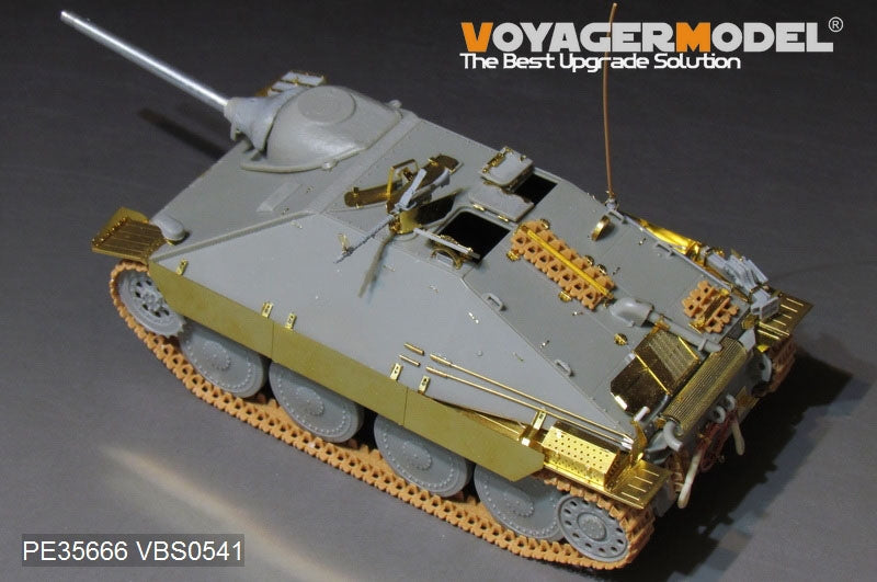 Voyager Model PE35666B WWII German Hetzer Tank Destroyer (includes a metal barrel) For DRAGON 6030 1/35 – image 5