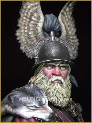 Young Miniatures YH1828 Celtic Warrior Hallstatt 6th Century BC 1/10 – Bild 8