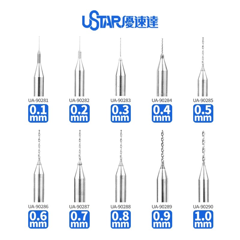 U-Star UA-90284 Tungsten steel Drill Bit 0.4 mm – Bild 2