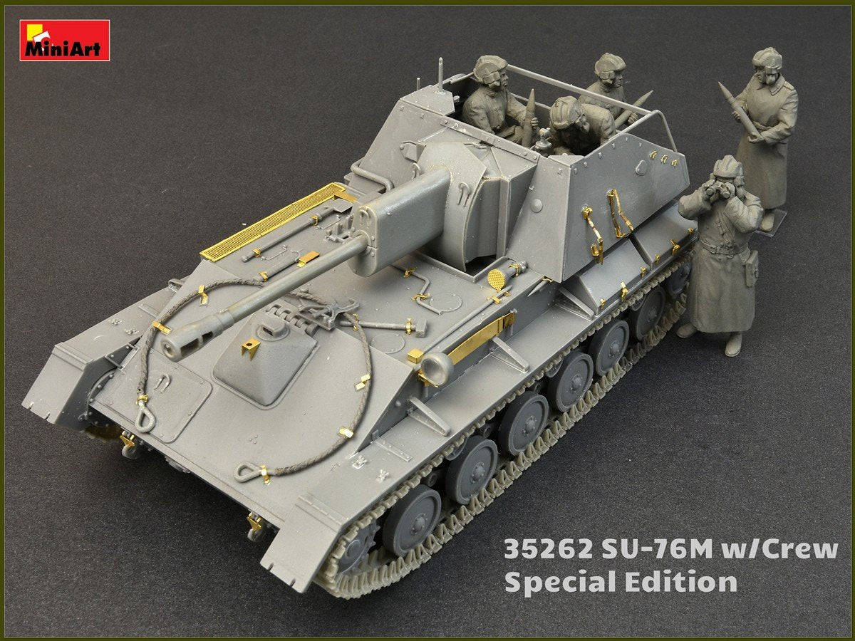MiniArt 35262 SU-76M w/Crew SPECIAL EDITION 1/35 – image 2