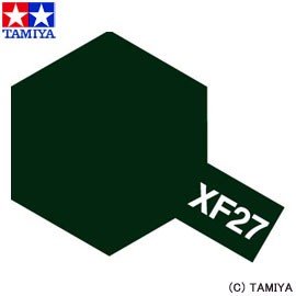 Tamiya XF27 Black Green (81727) Acrylic paint 10ml – image 3
