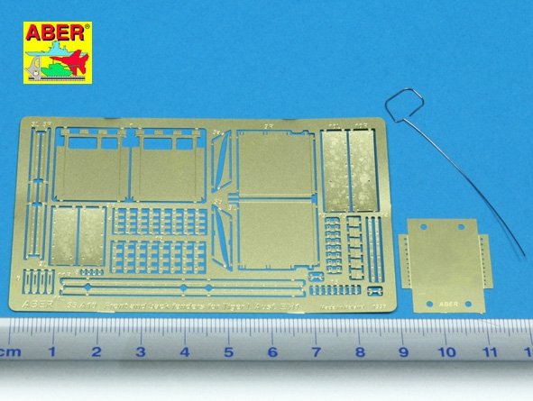 Aber 35A010 Ailes avant et arrière pour Tiger I (1/35) – image 2