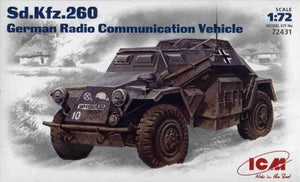 ICM 72431 Sd.Kfz.260, German Radio Communication Vehicle 1/72