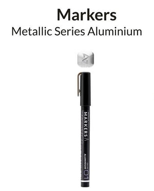 Gaahleri 45114 Metallic Series Marker Aluminium
