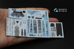 Quinta Studio QD32088 Su-27 3D-Printed &amp;amp; colored Interior on decal paper (Trumpeter) (full version) 1/32 – Bild 11
