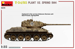 MiniArt 35379 T-34/85 PLANT 112. SPRING 1944 1/35 – zdjęcie 10