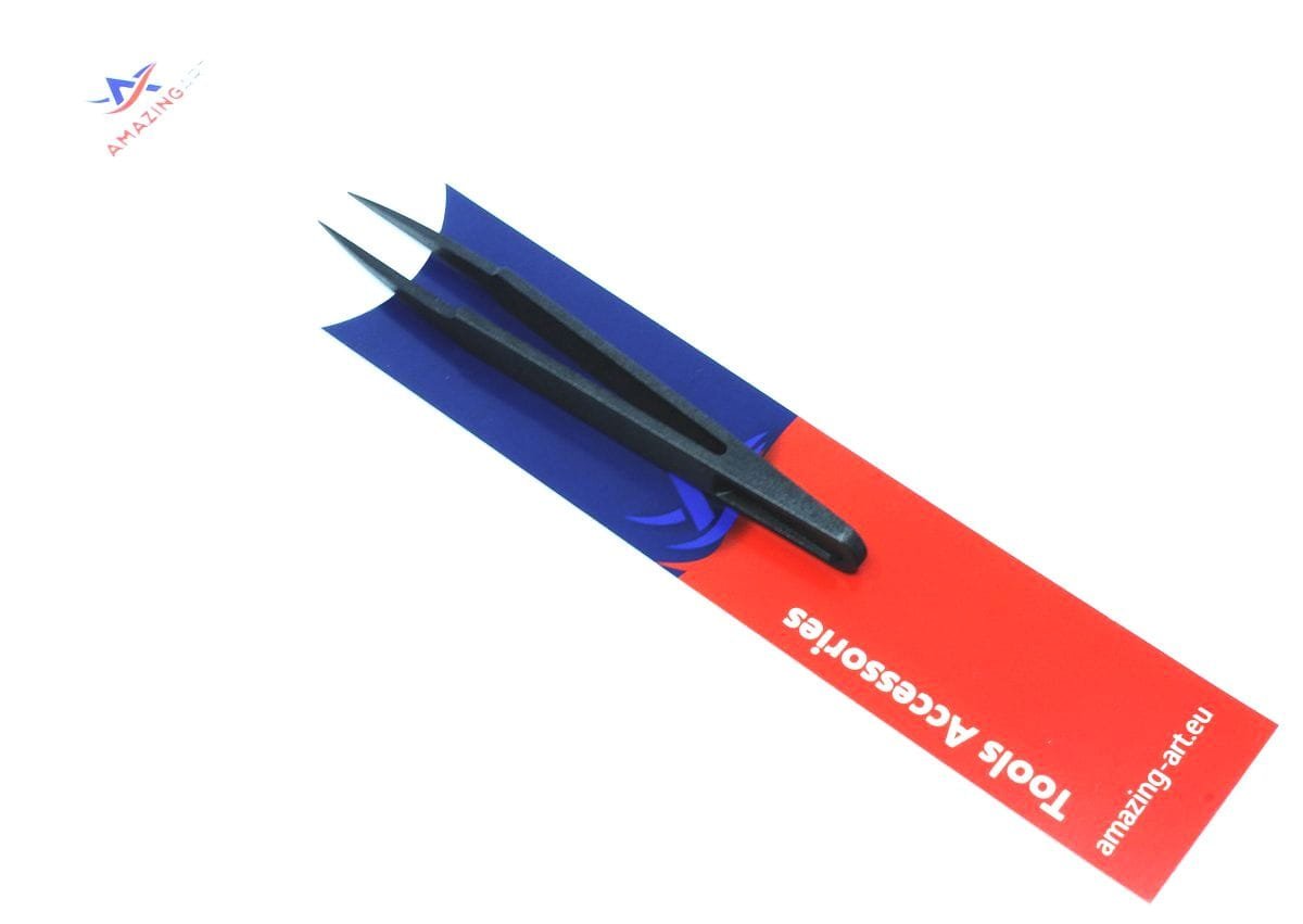 Amazing Art 19984 Precision Plastic Tweezers Length 11cm – imagen 2