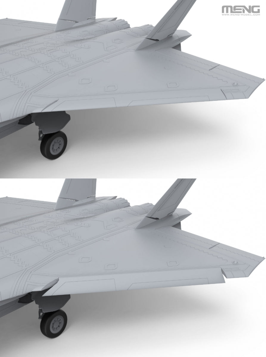 Meng LS-002 Chinese J-20 Stealth Fighter 1/48 – immagine 10