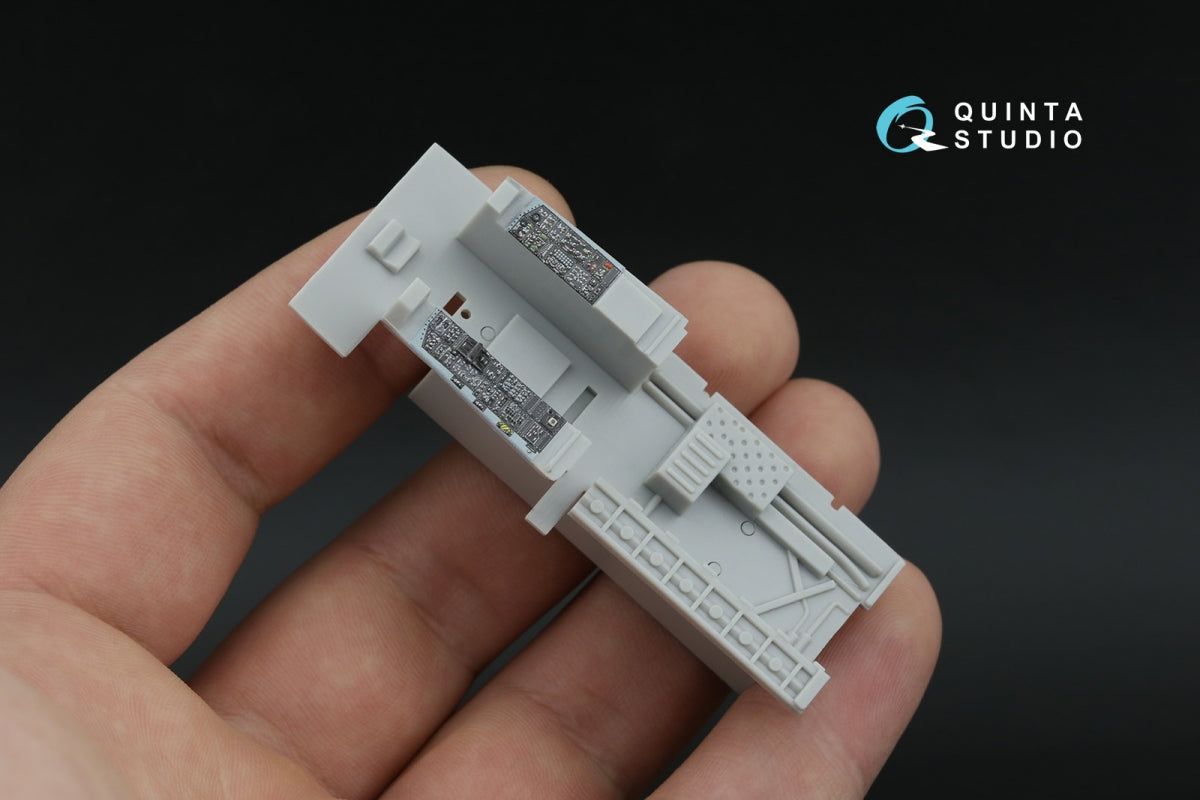 Quinta Studio QDS-48598 F-15C Late/F-15J Late 3D-Printed &amp;amp; colored Interior on decal paper (Hasegawa) (Small version) 1/48 – image 6