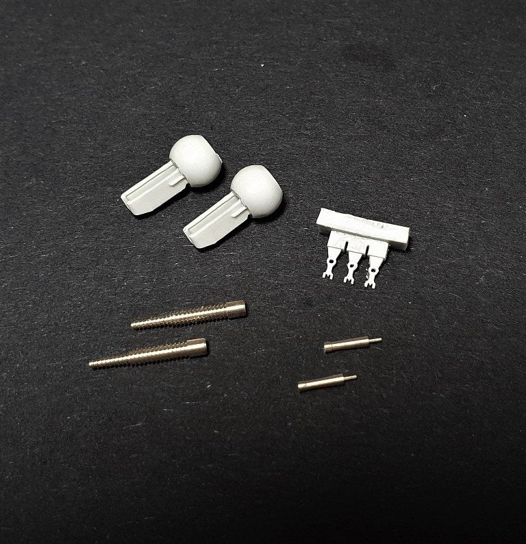 Panzer Art GB35-045 Pz.Kpfw 35&amp;amp;38(t) mantlet with ZB37 machine guns (2pcs) 1/35
