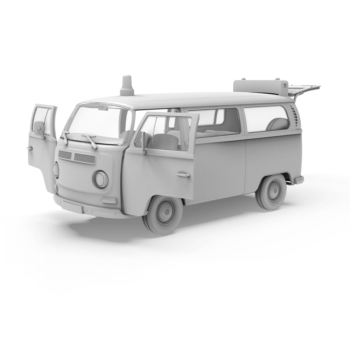 AK Interactive AK35033 T2 MODEL 1967 AIRPORT BUS 1/35 – immagine 8