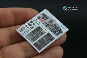 Quinta Studio QDS-35158 UH-1B 3D-Printed &amp;amp; colored Interior on decal paper (Trumpeter) (Small version) 1/35 – obrázek 9