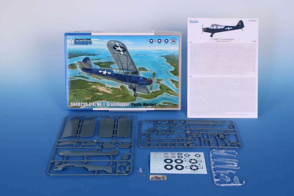 Special Hobby 48239 L-4/NE-1 Grasshopper Pacific Warriors 1/48 – obrázek 3