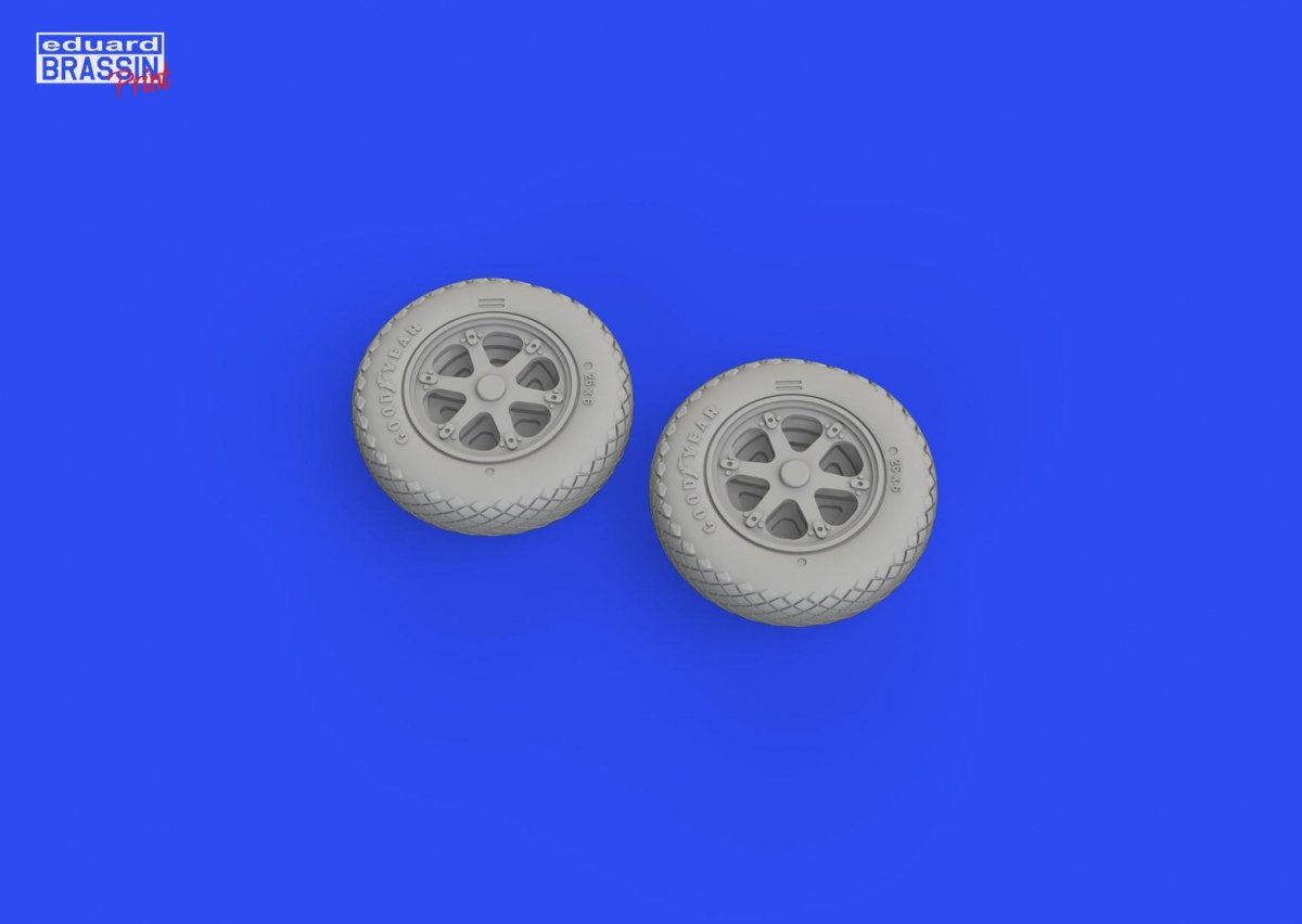 Eduard 672299 F4F wheels late PRINT ARMA HOBBY 1/72 – image 3