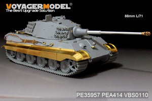 Voyager Model PE35957 WWII German King Tiger (Hensehel Turret) For HOBBYBOSS 84533 1/35 – obrázek 16