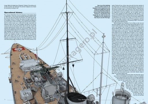 Kagero 16014 The Battleship Gneisenau EN – image 5