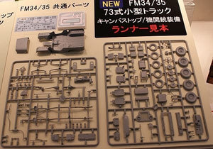 Fine Molds FM34 JGSDF Type 73 Light Truck (Canvas Top) 1/35 – immagine 4