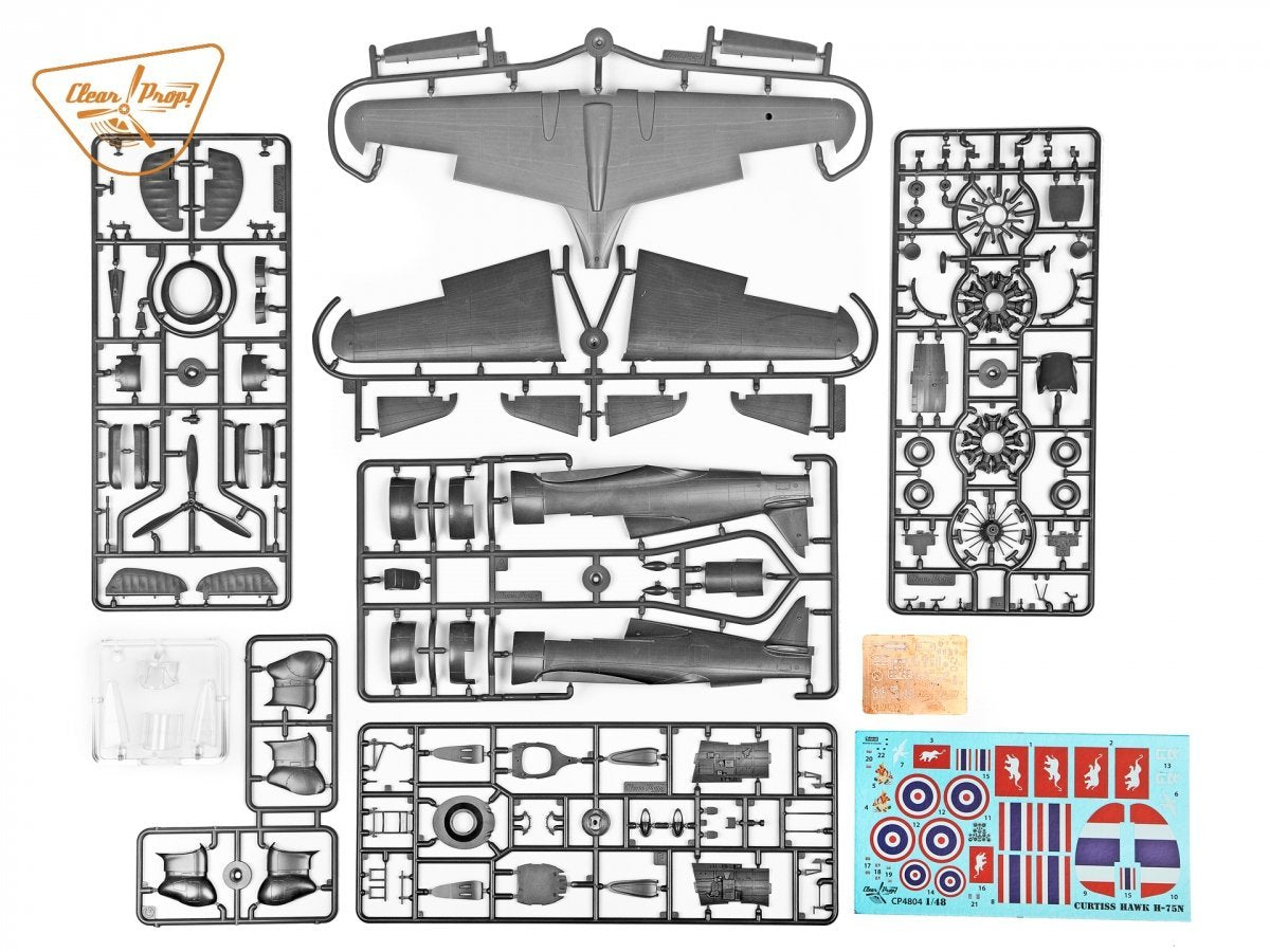 Clear Prop! CP4804 H-75N Hawk ADVANCED KIT 1/48 – obrázek 8