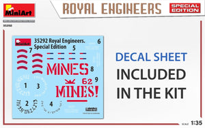 MiniArt 35292 ROYAL ENGINEERS. SPECIAL EDITION 1/35 – obrázek 3