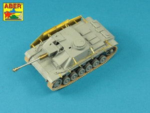 Aber 72L-65 German StuK.40 L/48 7.5 cm Bartel with middle model muzzle brake for StuG. III Ausf.G late &amp;amp; StuG. IV - early (1/72) – image 6