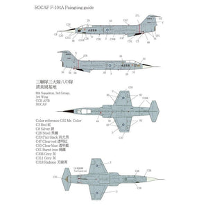 Kinetic K48134 ROCAF Starfighter F-104A TF-104 1/48 – image 3