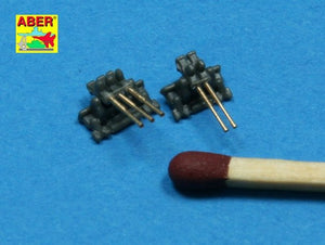 Aber 350L-23 Set of 20 pcs 25 mm type 96 A/A barrels for Japan ships 1/350 – imagen 6