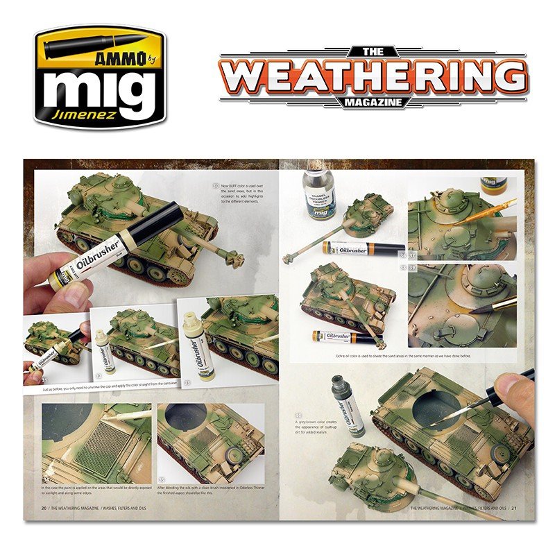 AMMO of Mig Jimenez 4516-ENG TWM ISSUE 17 WASHES, FILTERS AND OILS (ENGLISH) – immagine 4