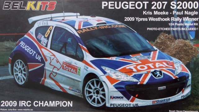 BelKits 001 PEUGEOT 207 S2000 1/24