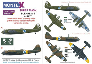 Montex K48371 BLENHEIM I (FINLAND) 1/48
