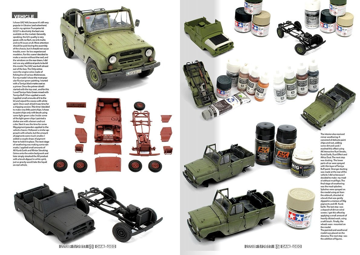 ABTEILUNG 502 ABT701 - Damaged Issue 01 - Weathered &amp;amp; Worn Models Magazine ENGLISH – image 7