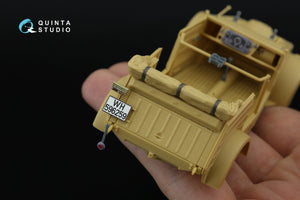 Quinta Studio QD+35141 Kubelwagen Type 82 3D-Printed &amp;amp; colored Interior on decal paper (Tamiya) (with 3D-printed resin parts) 1/35 – image 12
