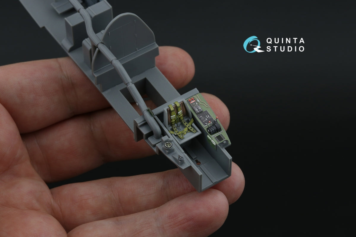 Quinta Studio QD+48555 Bristol Beaufighter NF.Mk.VI 3D-Printed &amp;amp; colored Interior on decal paper (Tamiya) (with 3D-printed resin parts) 1/48 – immagine 14