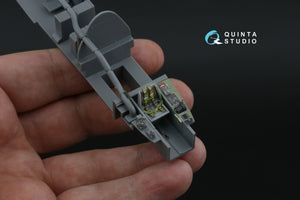 Quinta Studio QD+48555 Bristol Beaufighter NF.Mk.VI 3D-Printed &amp;amp; colored Interior on decal paper (Tamiya) (with 3D-printed resin parts) 1/48 – immagine 14