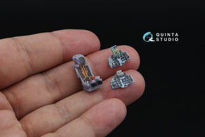 Quinta Studio QD+72167 Su-17UM3 3D-Printed &amp;amp; colored Interior on decal paper (Modelsvit) (with 3D-printed resin part) 1/72 – image 12