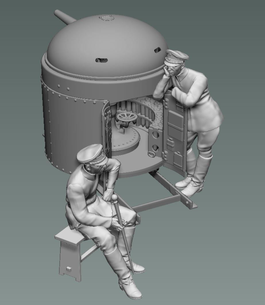 Copper State Models F35-049 Fahrpanzer german leaning crewman 1/35 – image 2
