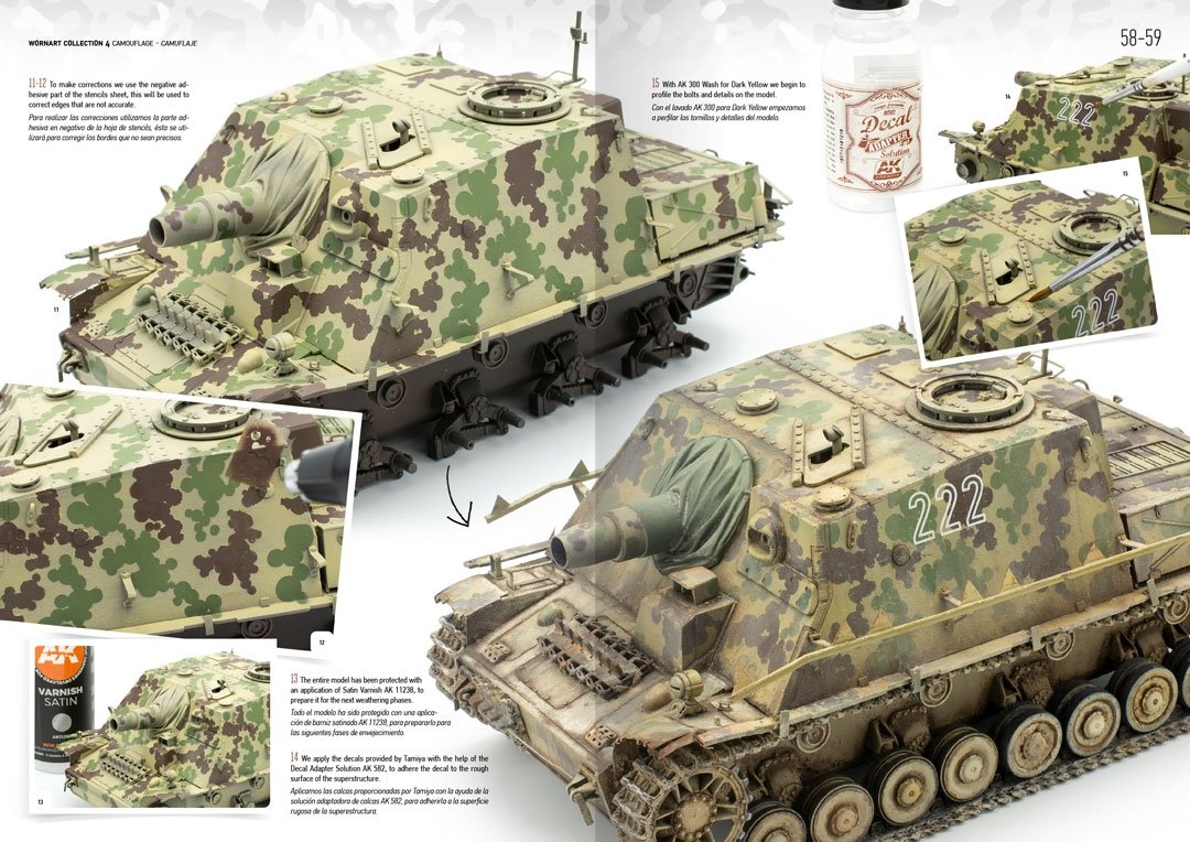 AK Interactive AK4906 WORN ART COLLECTION ISSUE 04 – CAMOUFLAGE – image 6