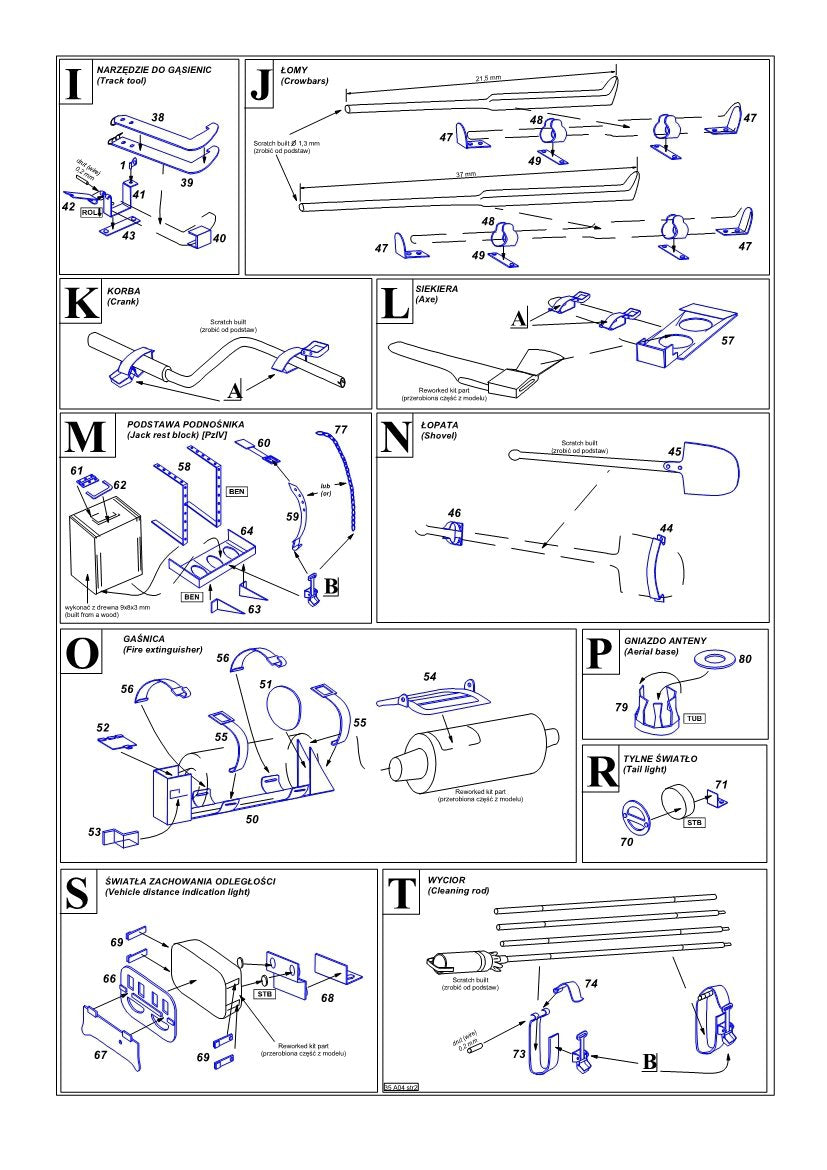 Aber 35A004 German Tool Holders to 1945 (1/35) – image 5