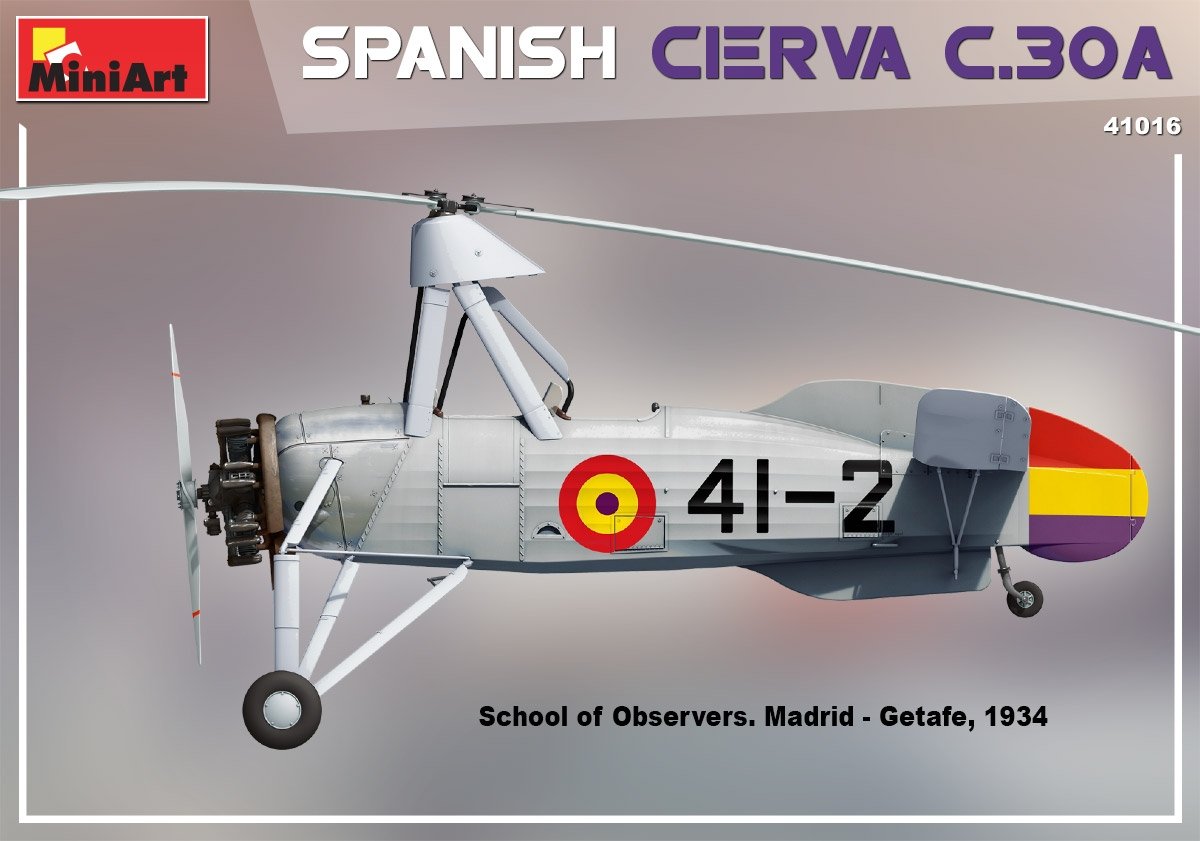 Miniart 41016 Spanish Cierva C.30A 1/35 – Bild 2