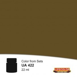 Lifecolor UA422 Uniformes de l'armée américaine en laine, vert olive, taille M, 1943, 22 ml