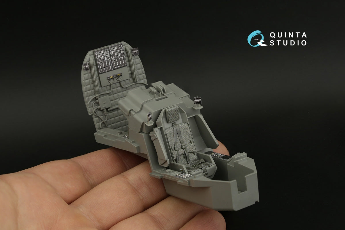 Quinta Studio QD+35106 AH-64D 3D-Printed &amp;amp; colored Interior on decal paper (Takom) (with 3D-printed resin parts) 1/35 – Bild 6