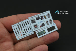Quinta Studio QD48440 F-35B 3D-Printed &amp;amp; colored Interior on decal paper (Tamiya) 1/48 – imagen 4