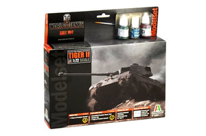 Italeri 74001 TIGER II - WoT- MODEL SET 1/72