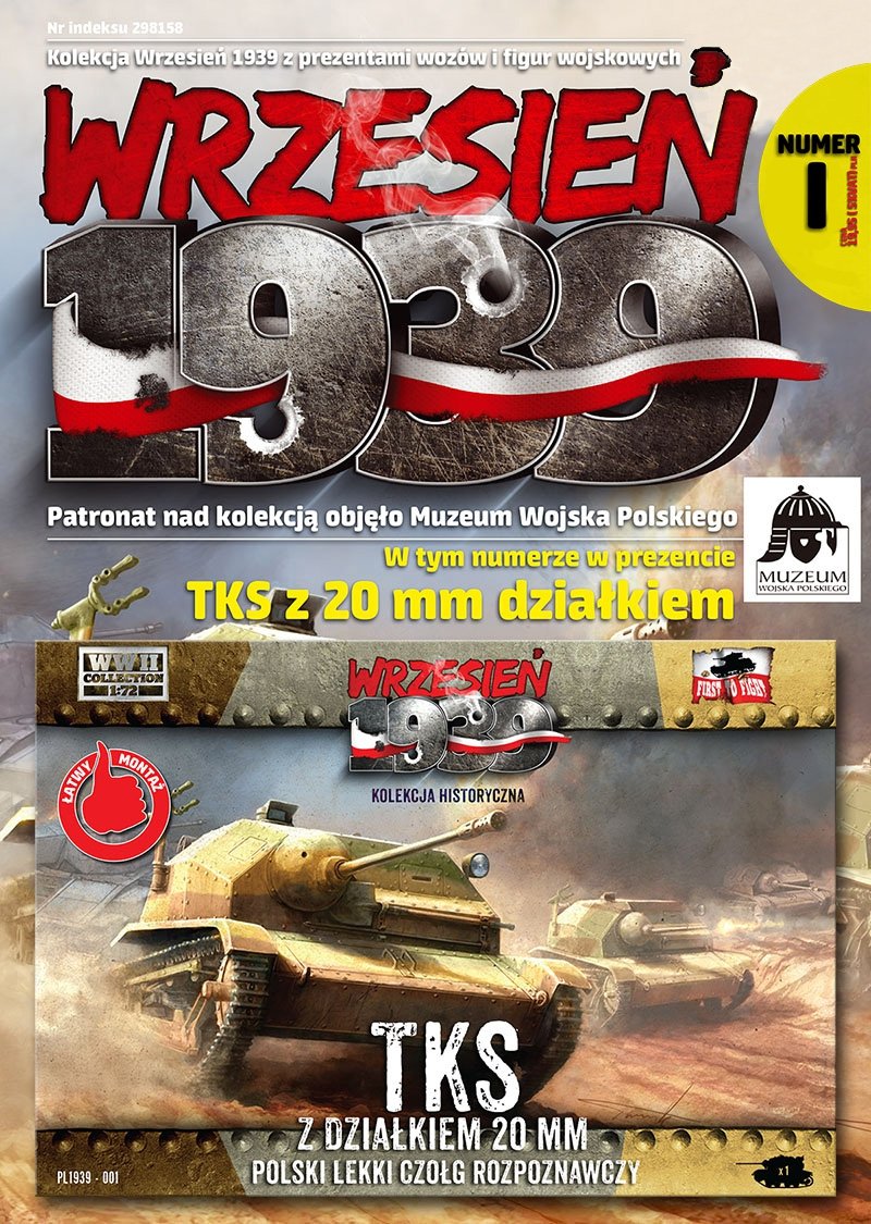 Premier à combattre PL001 - TKS 20 mm (1/72)