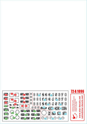 Star Decals 72-A1096 Tiger I. sPzAbt 502 # 2. Early/Mid production Tigers.1943-45. 1/72 – immagine 3