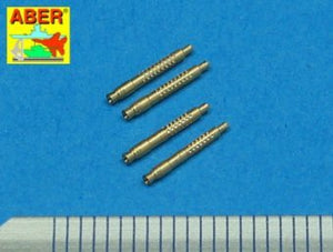 Aber A48 011 Set of 4 barrel tips for German 13 mm MG 131 aircraft machine gun (1/48 – obrázek 2