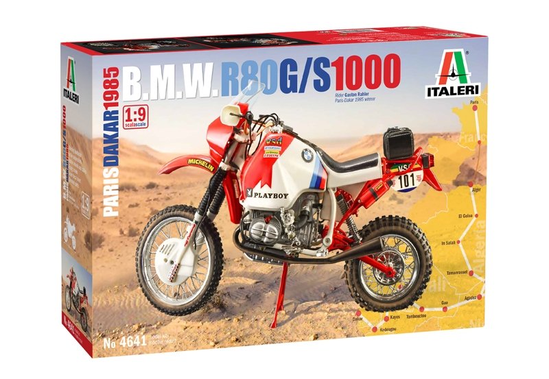 Italeri 4641 BMW R80 G/S 1000 Paris Dakar 1985 1/9